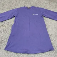 DRC 長袖ワンピース 120 紫