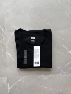 UNIQLO ユニクロ ドライEXクルーネックTシャツ 09 BLACKのサムネイル