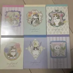 Mofusand 猫メモ用紙 6個セット