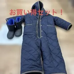 美品】ポロラルフローレン ベビースノーウェア ジャンプスーツ 9M(75cm