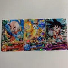 ドラゴンボールヒーローズ カード 亀仙人 孫悟空：少年期 クリリン：少年期