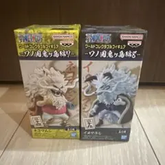 ワンピース　ワールドコレクタブル　ネコマムシ　イヌアラシ　ワーコレ