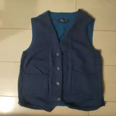 COMME CA ISM ネイビー ベスト 130A