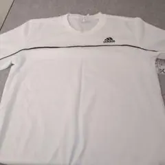 adidas ホワイト Tシャツ Lサイズ