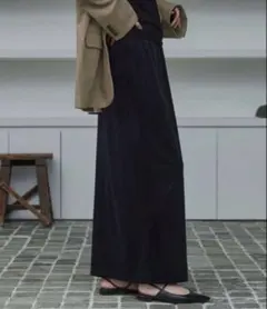 crewre ストレッチベロアストレートスカート dark brown サイズ1