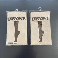 TWOONE スティラップタイツ 2点セット　フィギュアスケート　バレエタイツのサムネイル