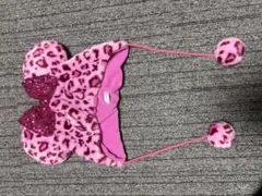 東京ディズニーリゾート ヒョウ柄帽子