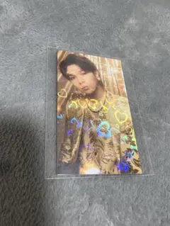 M!LK 爆裂愛してる / 好きすぎて滅！ゴールド衣装ホログラムトレカ塩﨑太智