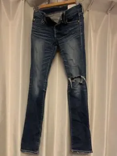moussy ダメージデニム ジーンズ