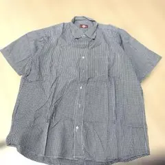 CONVERSE ギンガムチェック 半袖シャツ 3L