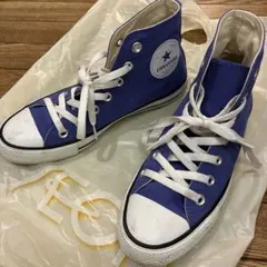 コンバース ハイカットスニーカー 24cm ネイビー　ネクスター　ハイ