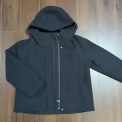 GU コージーメルトンショートフーディコート