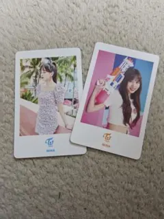 TWICE ミナ トレーディングカード 2枚セット