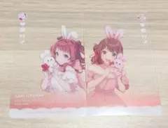 学園アイドルマスター クリアカード GiGO ノベルティ 花海咲季 花海佑芽