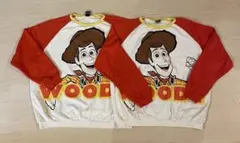 BABYDOLL トイストーリー　WOODY トレーナー　M L 2点セット