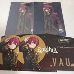 騎士A　騎士X　ばぁうくん すとふぇすブロマイド 絵馬