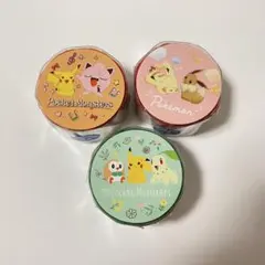 포켓몬 ダイカットマスキングテープ 3出品セット ドリーム ミュージック 等