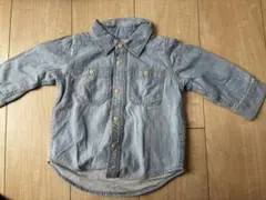 babyGap デニム長袖シャツ 12-18ヶ月