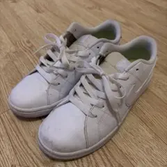 NIKE 29.0 キャンバススニーカー オールホワイト - メルカリ