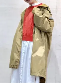 ケープハイツ　ジャーナルスタンダード　別注　フードロングコート　ナイロンコート