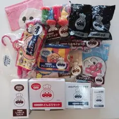 【未使用】アンパンマン　まとめ売り　バッグ·どんぶり·お皿·コップ12点+ 2点