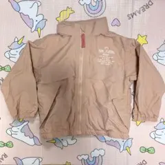 シューラルー　ピンク　裏フリース　フード付き　ジャケット　100