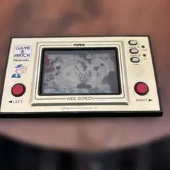 当時物・希少】任天堂 ゲーム&ウオッチ ワイドスクリーン タートル
