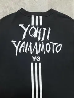 Y-3 Yohji Yamamoto バックロゴ Tシャツ M