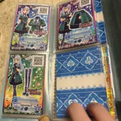 アイカツスターズ　グリーンシャドーコーデ　レアカード　3枚セット