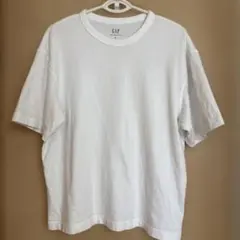 GAP ヘビーウェイト クロップドTシャツ ホワイト Mのサムネイル