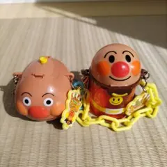 アンパンマンミニポップコーンケース　キーホルダー2点セット