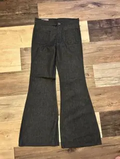 Bobson フレアデニム W 28 ダークデニム