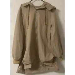 【マウンテンパーカー】ベージュ　フード付き　ジャンパー　2XL　3L