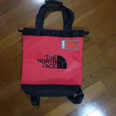 希少　ノースフェイス　NM08924　リュック　ハンドバッグ　兼用　赤　レッド