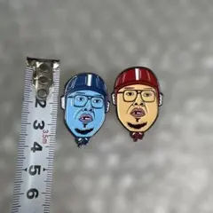 希少超くっきーランド （野性爆弾くっきー）バッジ パンクドランカーズ