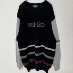 KENZO GOLF ケンゾーゴルフ　ニット　セーター　ブラック　サイズ3のサムネイル