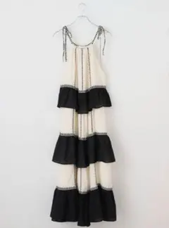 【新品未使用】デヴォーションツインズ　ワンピースドレス　ブラック　Sサイズのサムネイル