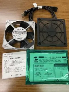 【未使用品】サンワサプライ 放熱ファン CP-SFANS-A 本体 2個セットのサムネイル