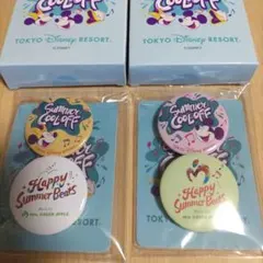 ディズニー　ミセス　缶バッチ