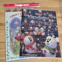 Disney SnoSnow クリスマス　クリアファイル2枚セットのサムネイル