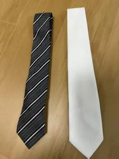 フォーマルネクタイ 2本セット 冠婚葬祭のサムネイル