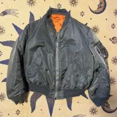 70s ALPHA社 MA-1 usa製 ma1