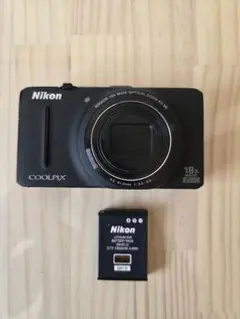 Nikon ニコン COOLPIX クールピクス S9300 ブラック 黒 - メルカリ