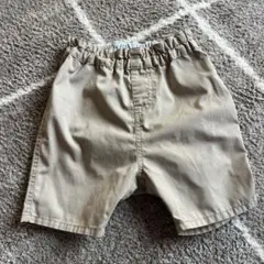 無印良品　サイズ80 ハーフパンツ　パンツ　ベージュ