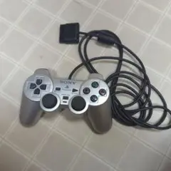 動作品！プレイステーション2 DUALSHOCK2 　白　コントローラー