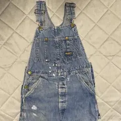 OSHKOSH オシュコシュ　オーバーオール　サロペット　デニム　ペンキ