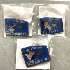 日本ハムファイターズ ピンバッジ 3点セットのサムネイル