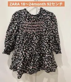 ZARA 小花柄ワンピース　92センチ