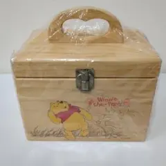 ウィニー・ザ・プー 木製収納ボックス