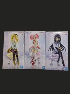 劇場版 ・ 魔法少女まどか☆マギカ フィギュア ３個セット